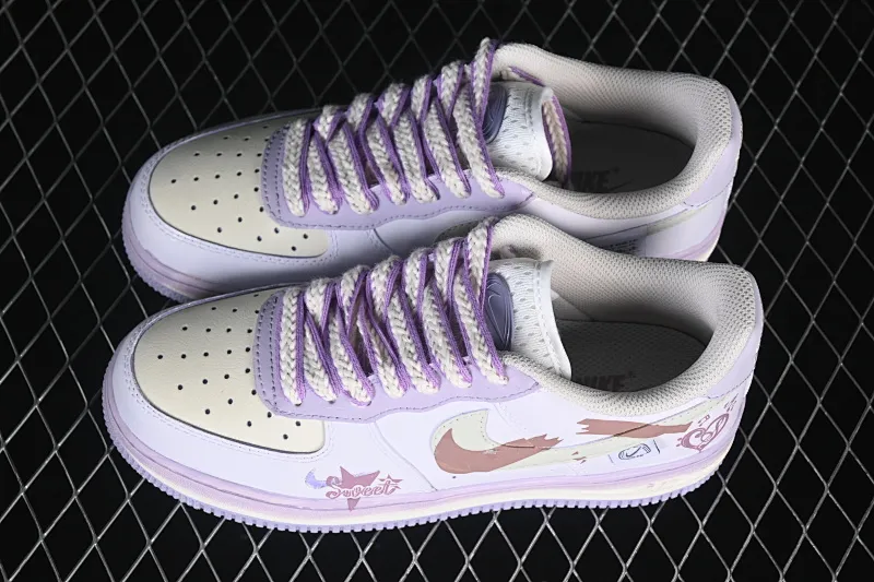 All categories Nk Air Force 1 Air Force series Nk Air Force 1 Low Air Force low top Nike Air Force 1'07 Low "Pastel Candy Doodle" Hand-painted graffiti Gummy graffiti Air Force One low-top casual sneakers FB1839-321